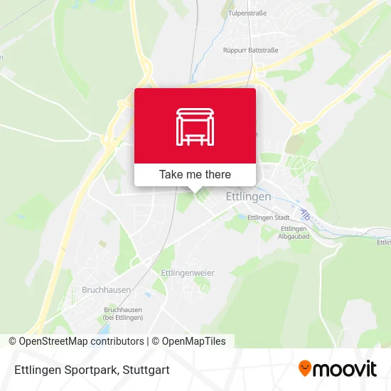 Карта Ettlingen Sportpark