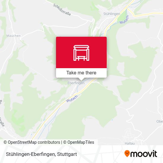 Карта Stühlingen-Eberfingen