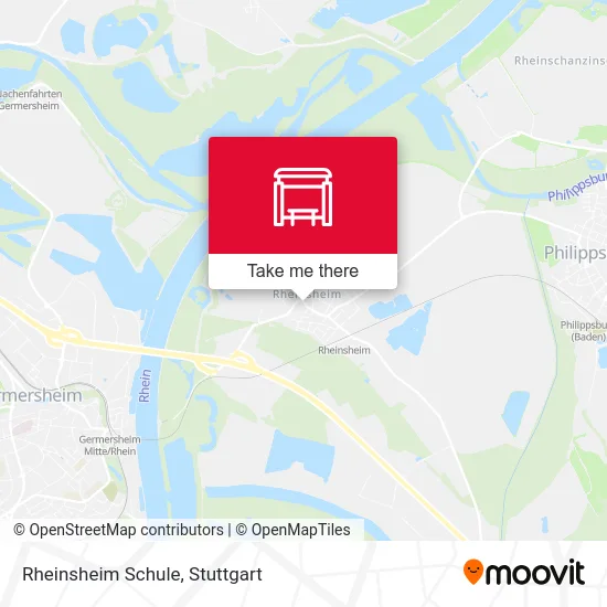 Карта Rheinsheim Schule