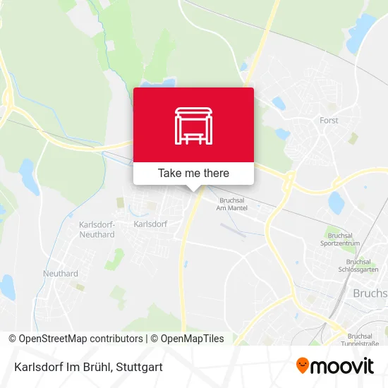 Карта Karlsdorf Im Brühl
