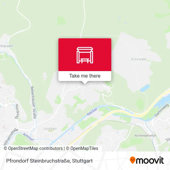 Карта Pfrondorf Steinbruchstraße