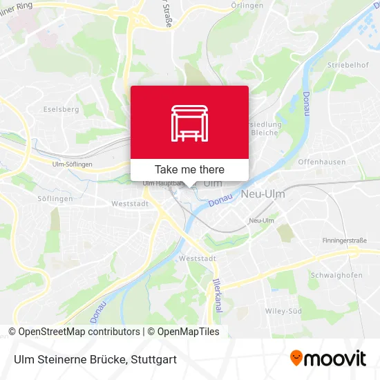 Карта Ulm Steinerne Brücke