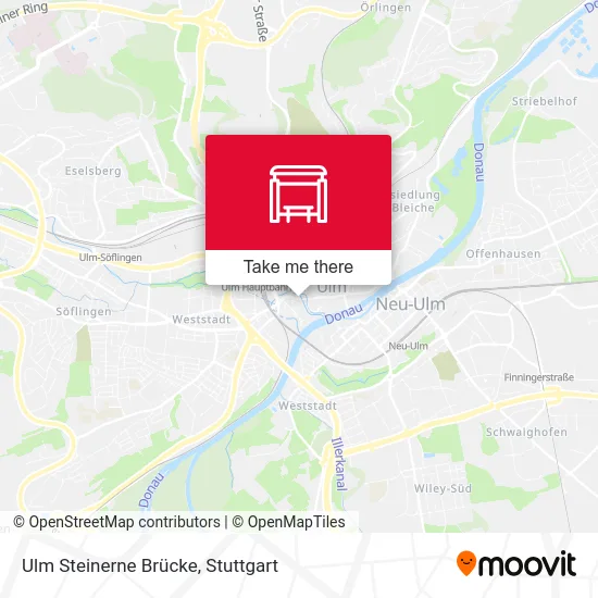 Карта Ulm Steinerne Brücke
