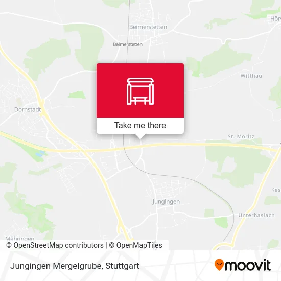 Карта Jungingen Mergelgrube
