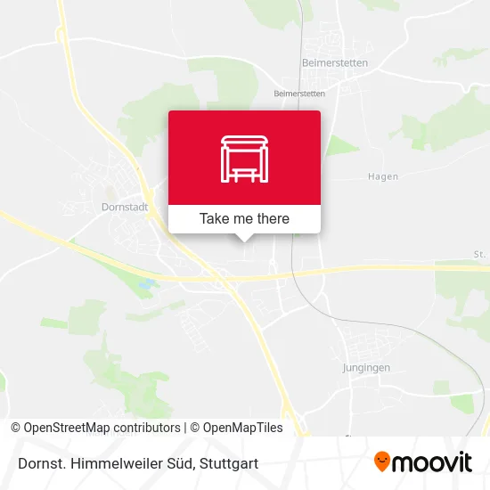 Карта Dornst. Himmelweiler Süd