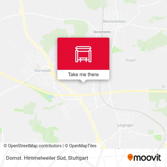 Карта Dornst. Himmelweiler Süd
