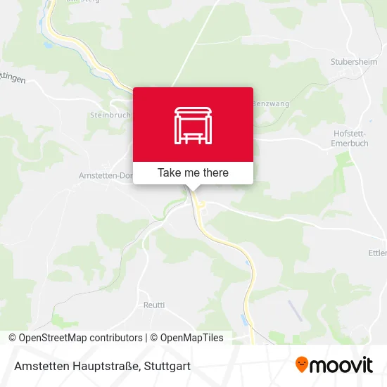 Карта Amstetten Hauptstraße