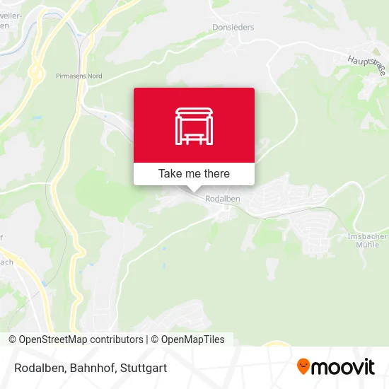 Карта Rodalben, Bahnhof