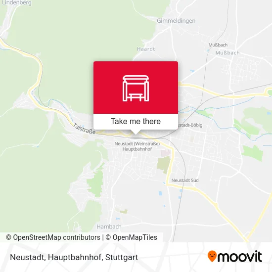 Карта Neustadt, Hauptbahnhof