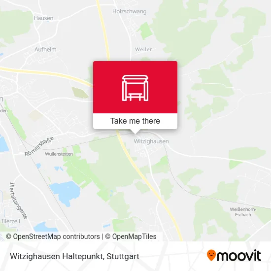 Карта Witzighausen Haltepunkt
