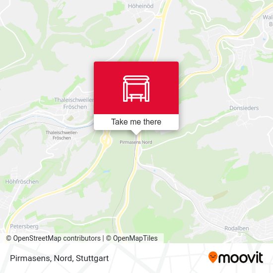 Карта Pirmasens, Nord