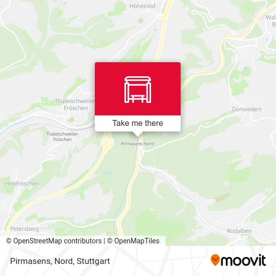 Карта Pirmasens, Nord