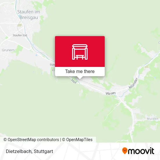 Карта Dietzelbach