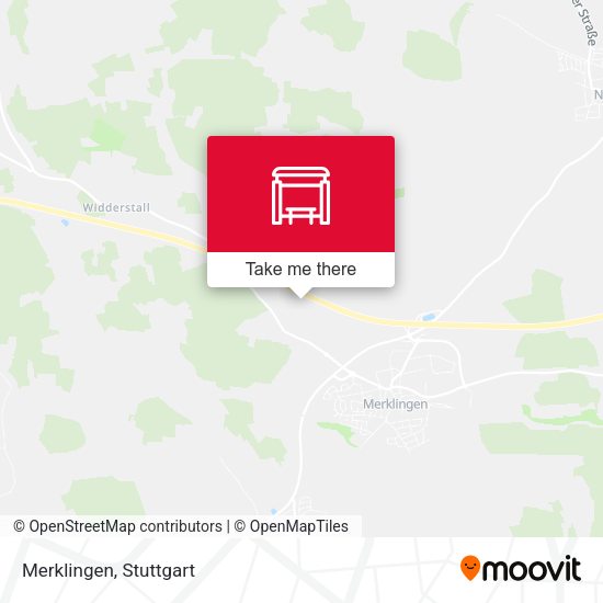 Карта Merklingen