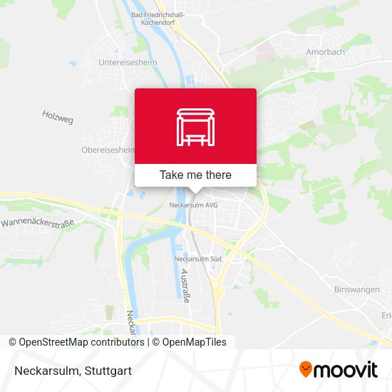 Карта Neckarsulm