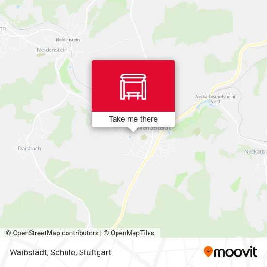Карта Waibstadt, Schule