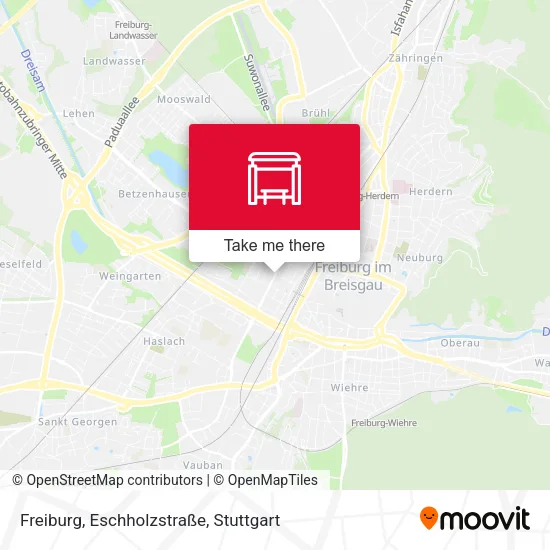 Карта Freiburg, Eschholzstraße
