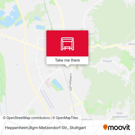 Карта Heppenheim,Bgm-Metzendorf-Str.