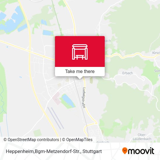 Карта Heppenheim,Bgm-Metzendorf-Str.