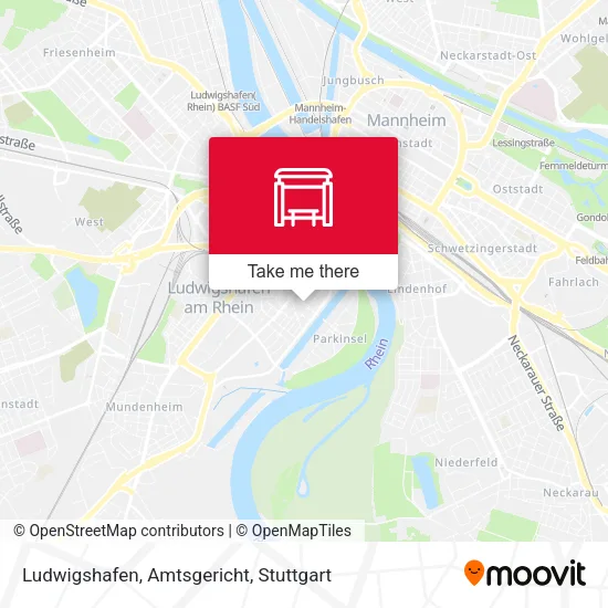 Карта Ludwigshafen, Amtsgericht