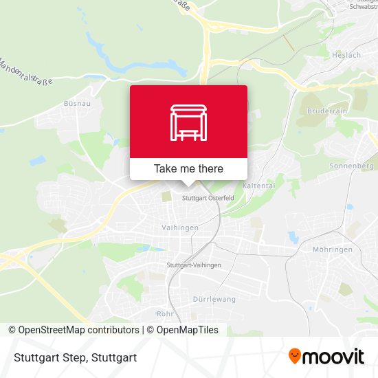 Карта Stuttgart Step