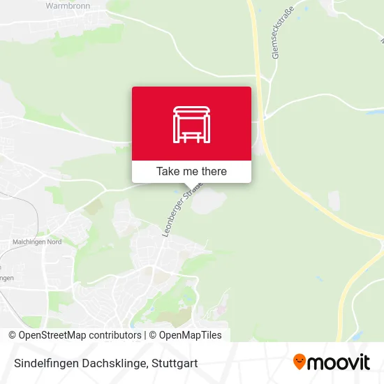Карта Sindelfingen Dachsklinge