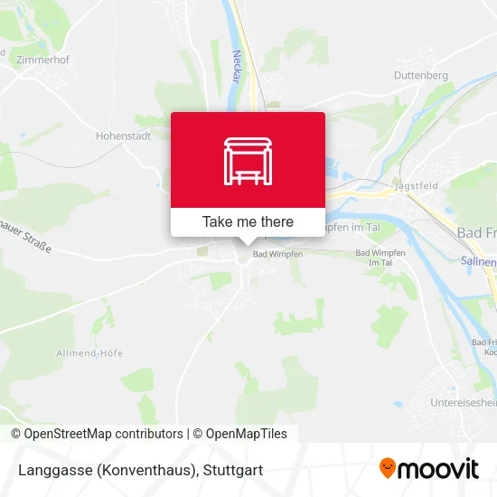 Карта Langgasse (Konventhaus)