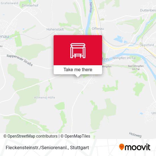 Карта Fleckensteinstr./Seniorenanl.
