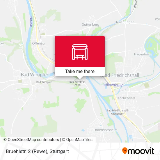 Bruehlstr. 2 (Rewe) map