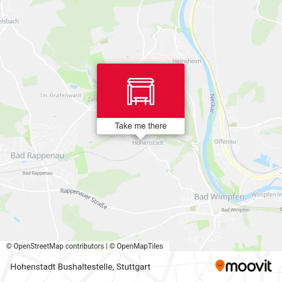 Карта Hohenstadt Bushaltestelle
