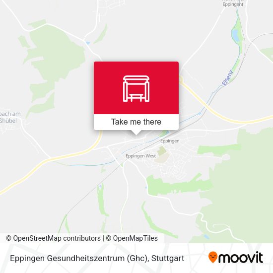Карта Eppingen Gesundheitszentrum (Ghc)