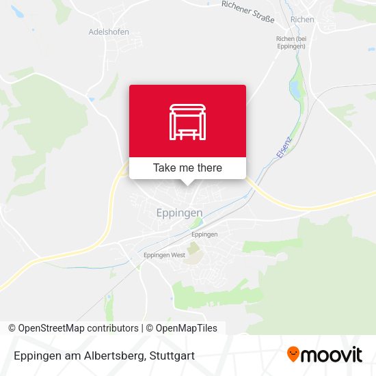 Карта Eppingen am Albertsberg