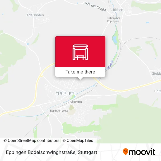 Карта Eppingen Bodelschwinghstraße