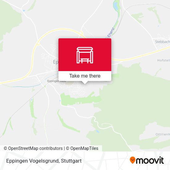 Карта Eppingen Vogelsgrund