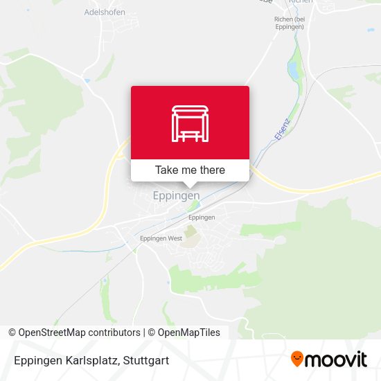 Карта Eppingen Karlsplatz