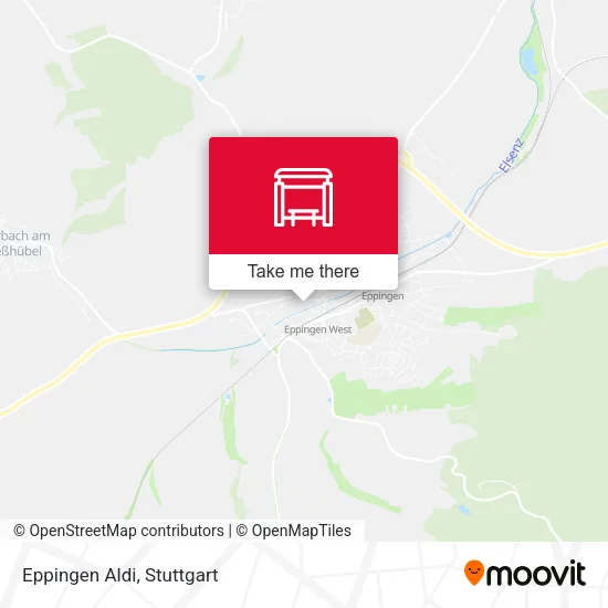 Карта Eppingen Aldi