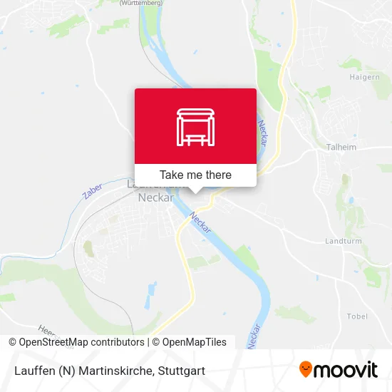 Lauffen (N) Martinskirche map