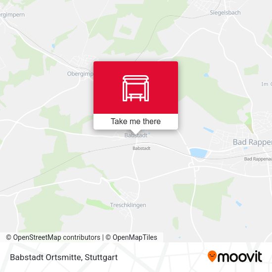 Карта Babstadt Ortsmitte