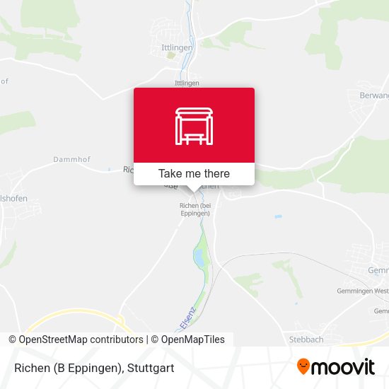 Карта Richen (B Eppingen)
