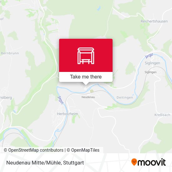 Карта Neudenau Mitte/Mühle