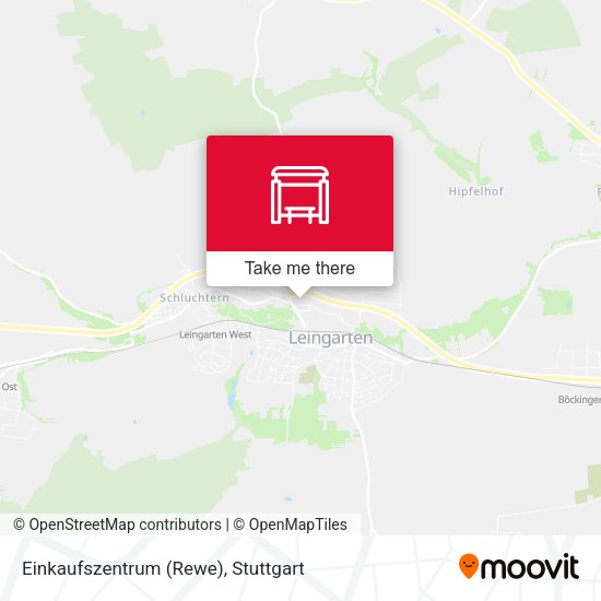 Карта Einkaufszentrum (Rewe)