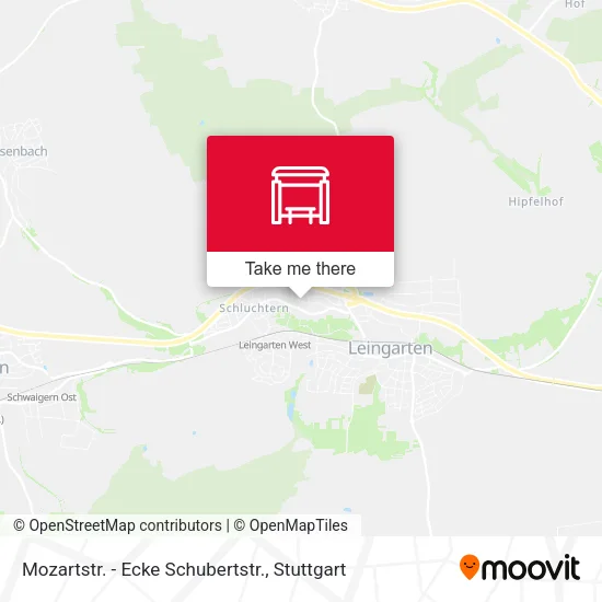Карта Mozartstr. - Ecke Schubertstr.