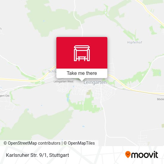 Карта Karlsruher Str. 9/1