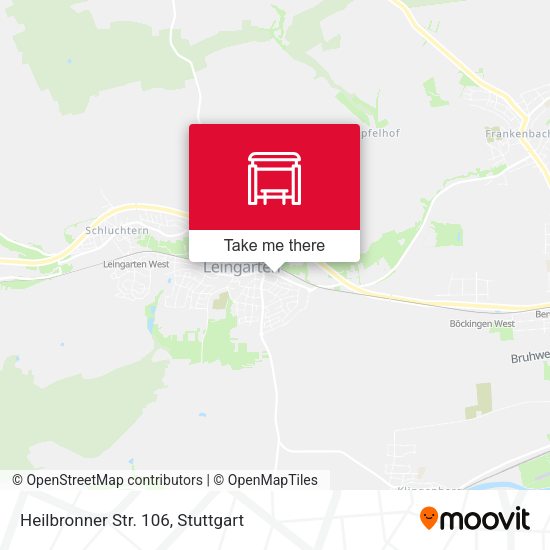 Карта Heilbronner Str. 106
