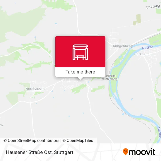 Карта Hausener Straße Ost