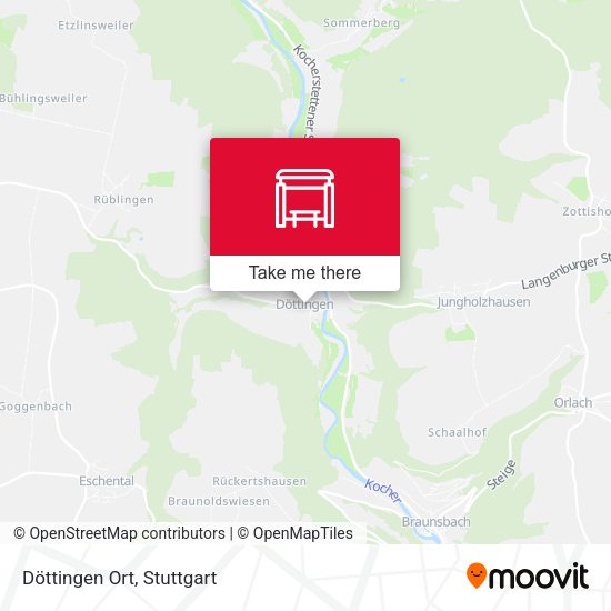 Карта Döttingen Ort