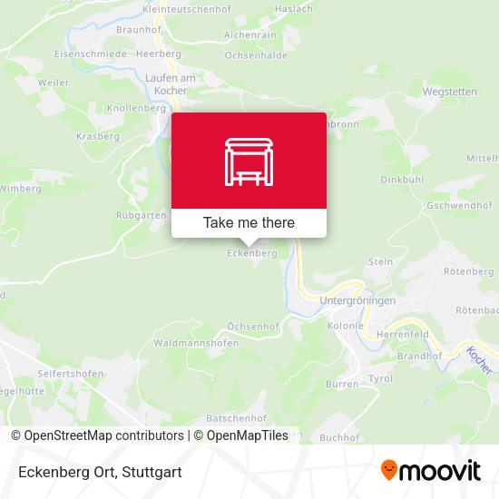 Карта Eckenberg Ort