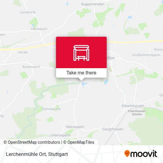 Карта Lerchenmühle Ort
