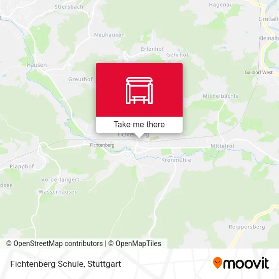 Карта Fichtenberg Schule