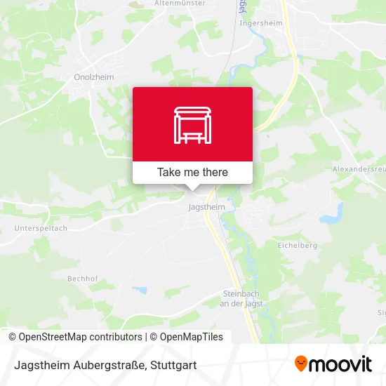 Карта Jagstheim Aubergstraße